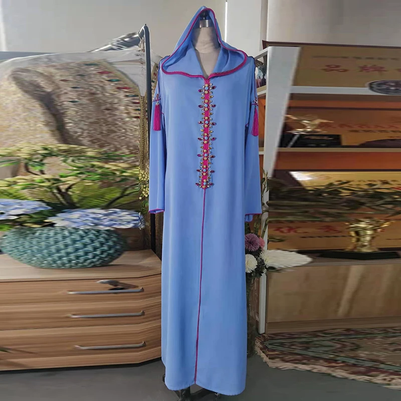 

Eid Satin Muslim Abaya Dubai Turkey Islam Arabic Hijab Dress Abayas Dresses For Women Robe Longue Djelaba Femme Kaftan Moroccan