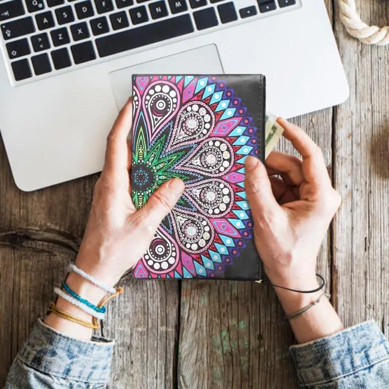 DIY Мандала особой формы алмазной живописи браслет кошелек клатч на