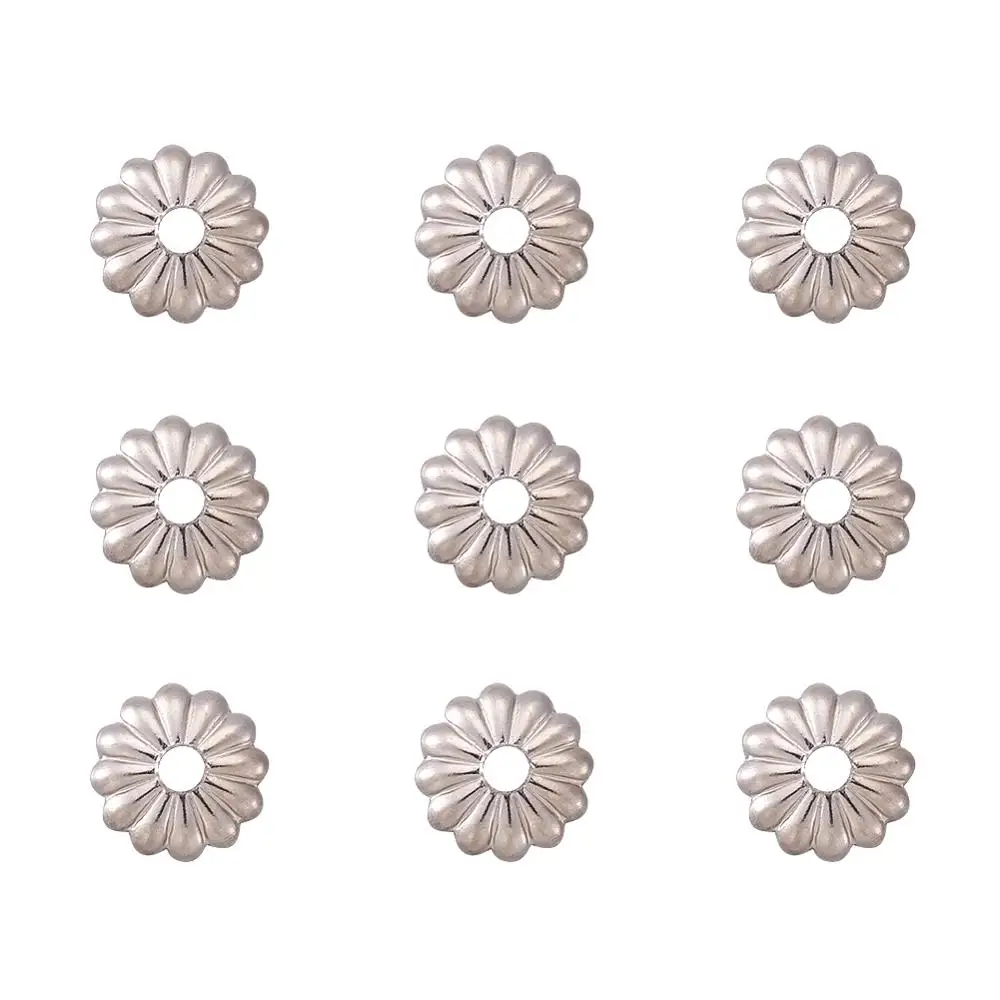 50000 шт Платиновые золотые антикварные бронзовые железные шапочки с большими