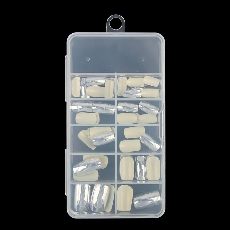 70 шт. металлические искусственные накладные профессиональные ногти полное