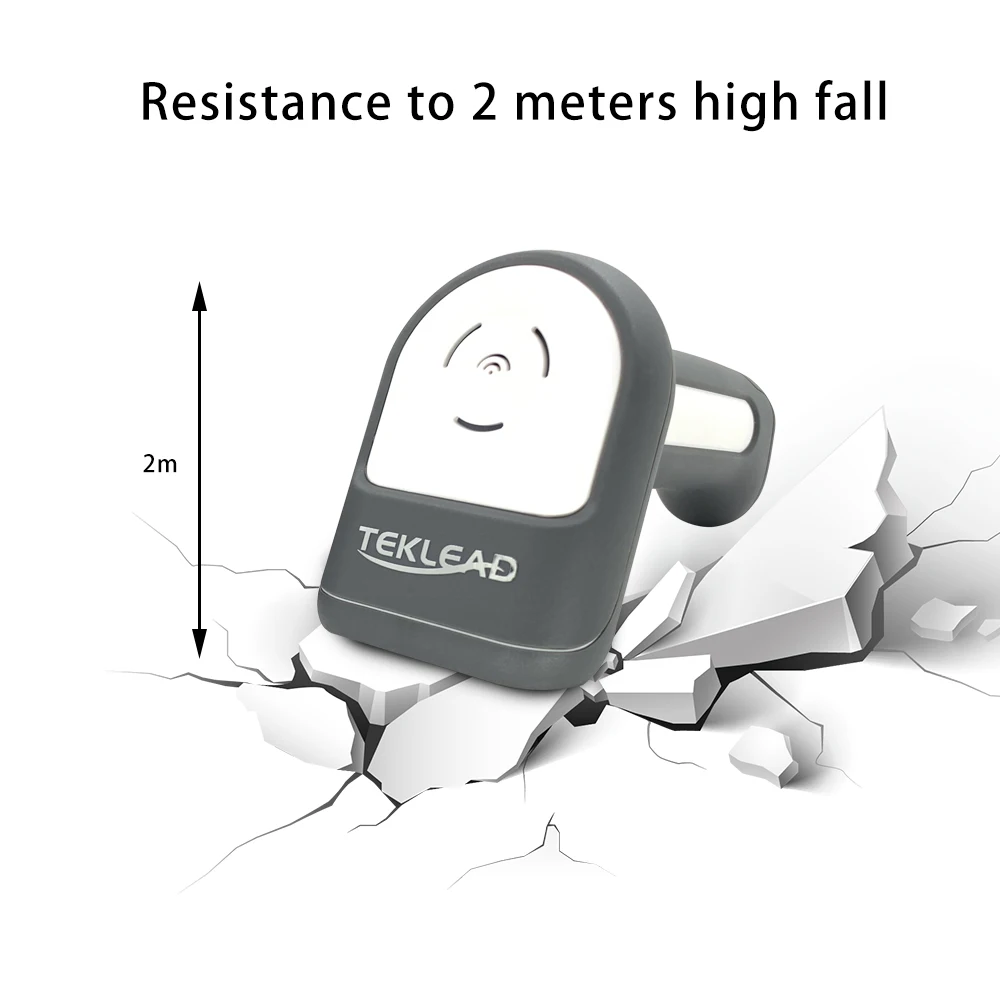 

TEKLEAD Industrial 2D Wireless Barcode Scanner with Bluetooth and 2.4G Charging Base
