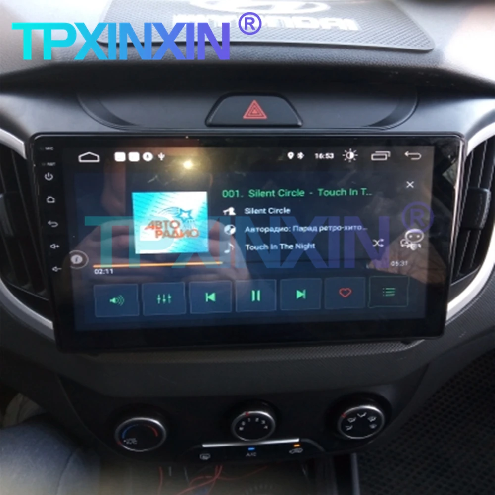 

Автомагнитола для Hyundai Creta ix25 2015-2019 Carplay 6 + 128G Android 10, GPS-навигация, Авторадио, мультимедийный плеер, головное устройство, магнитофон