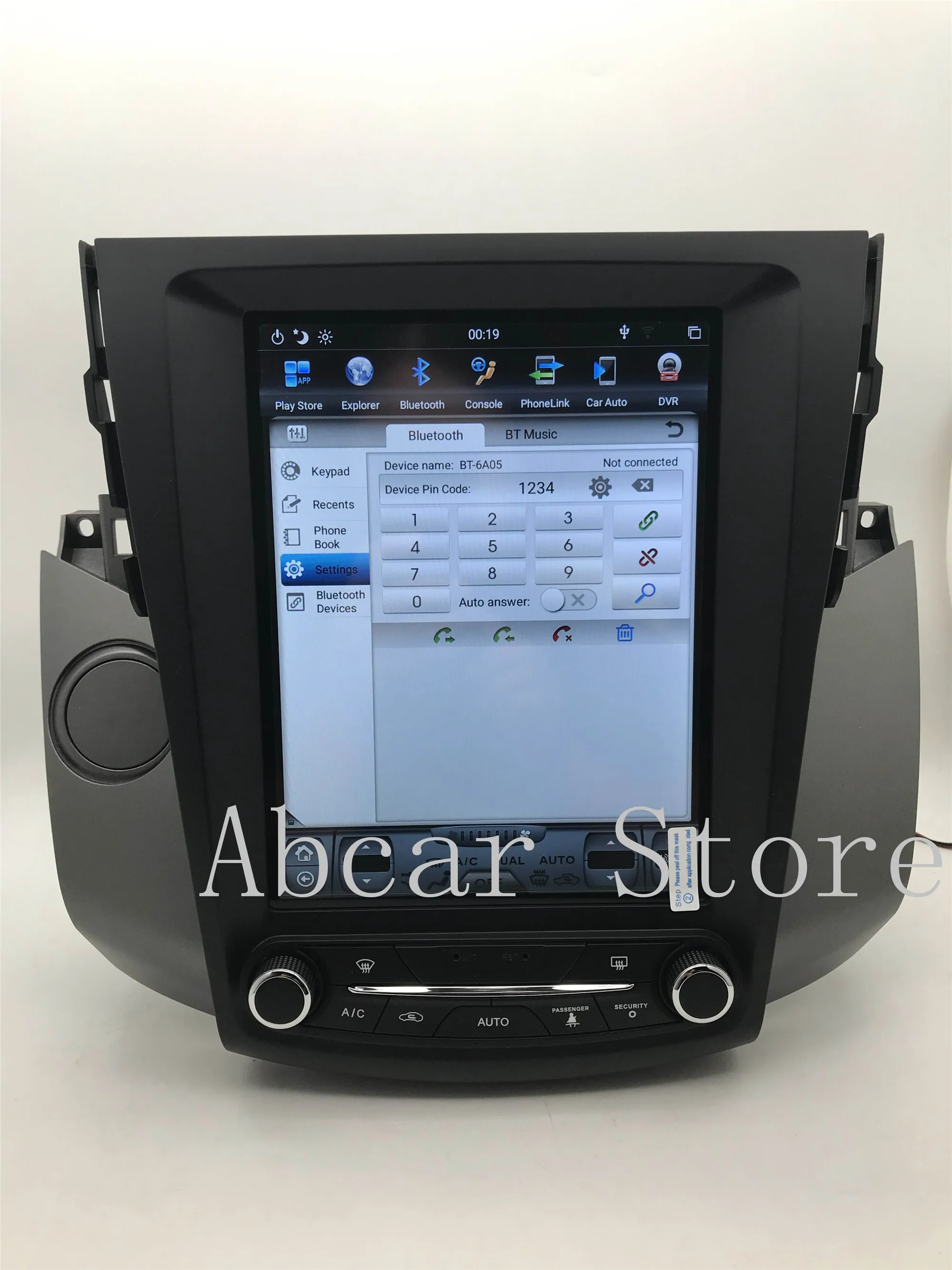 10 4 ''Tesla стиль Android 9 0 автомобильный dvd плеер GPS навигация для Toyota RAV4 RAV 2006 2012 PX6