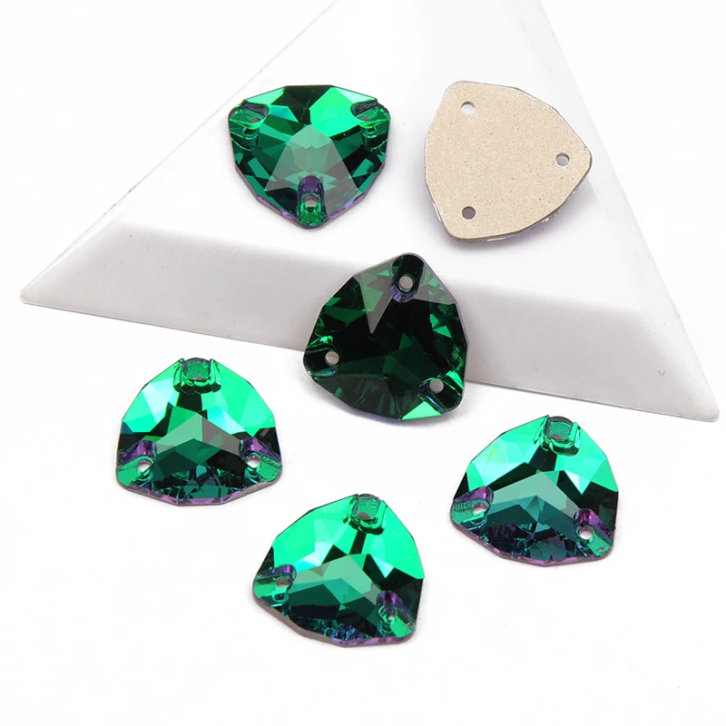 YANRUO 3272 Trilliant Sewn Stones Glitter Strass - DIY Sewing Crystals for Clothes Dress Making - Flat Back Glass Rhinestones image 5