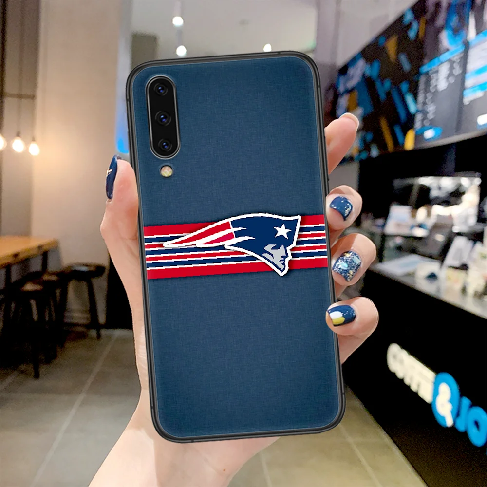 

New England Soccer Patriots Phone Case For Samsung Galaxy A 3 5 7 8 10 20 20E 21S 30 30S 40 50 51 70 71 black Waterproof Tpu