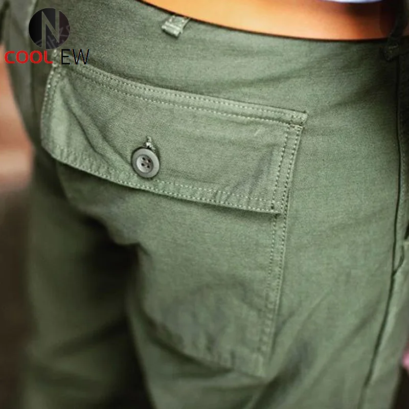 

TL-0002 Us Military Style Cargo Mens 8 Oz Cotton Vintage OG107 Slim Fitting Casual Pants