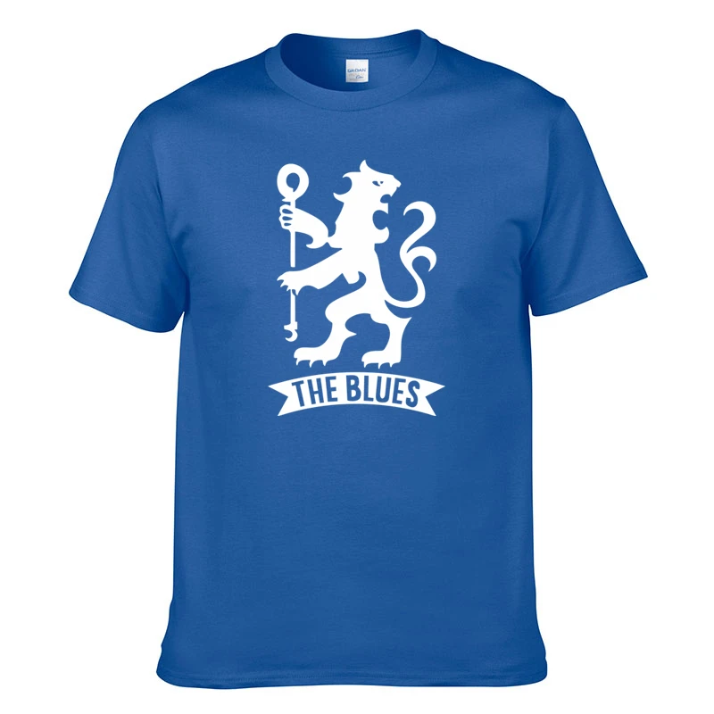 Челси F. C Блюз футболка футбольные болельщики футболки новые мужские