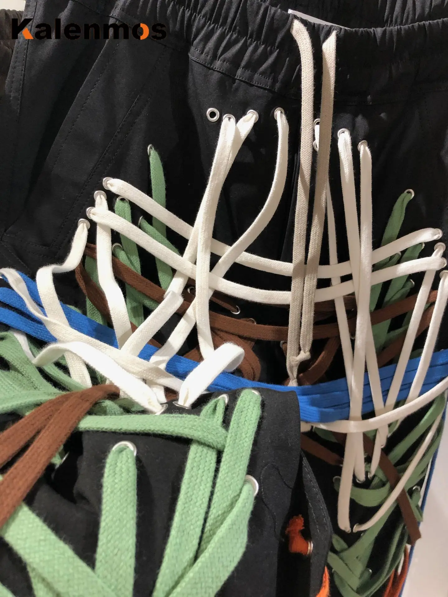 

Goth Pants Women Stretch Vintage Loose Slim Fit Blue Club Streetwear Sexy Harajuku Plus Size Mini Gothic Hip Pop Punk Capris