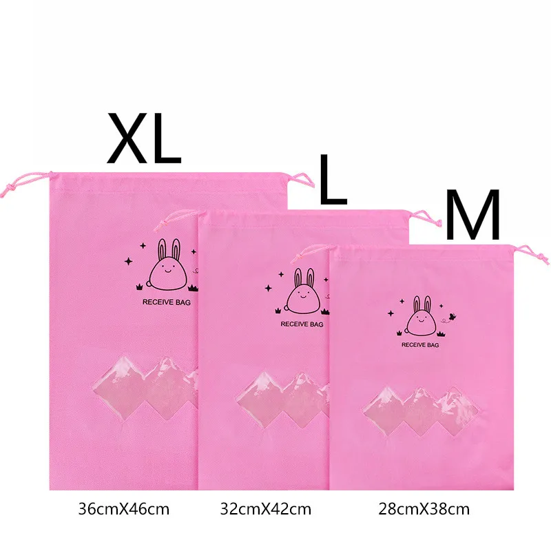 Дорожная сумка для обуви мультяшная Сумка тоут на шнурке органайзер геля душа