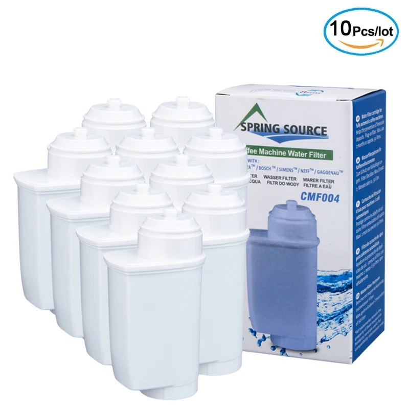 

Запчасти для фильтра воды для кофемашины Brita Intenza, Siemens TZ70033, Bosch 12008246 (10 упаковок)