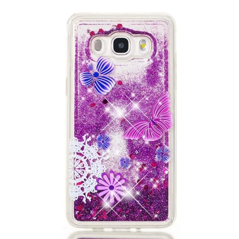 Longxin For Samsung J510 TPU soft case cartoon quicksand simplicity originality new shockproof protection |