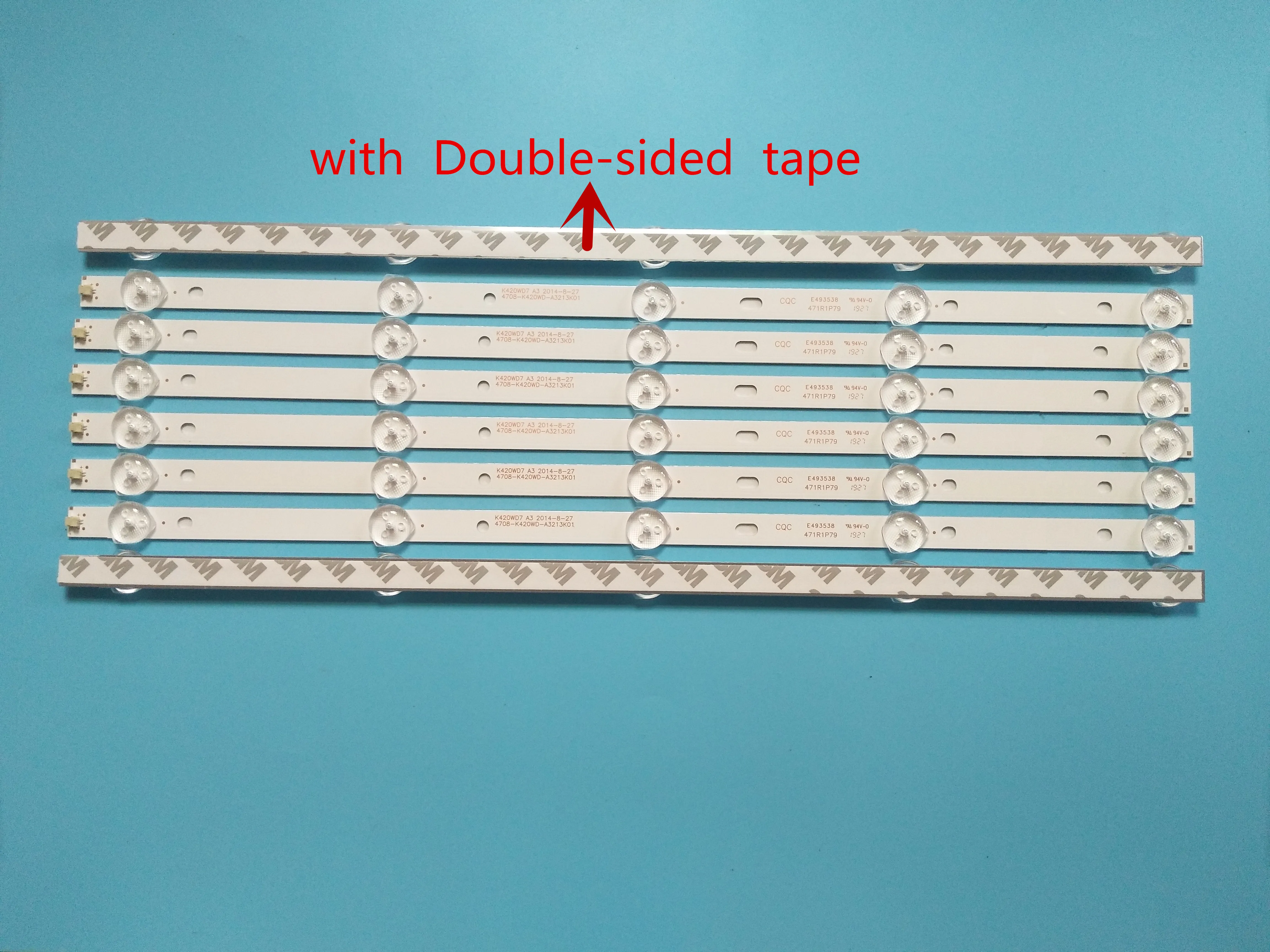 2set=16pcs 407mm LED Backlight Lamps Strips for Sa msu ng His ense 42&quot TCL 42D59EDS 4708-K420WD-A3213K01 K420WD7 | Компьютеры и