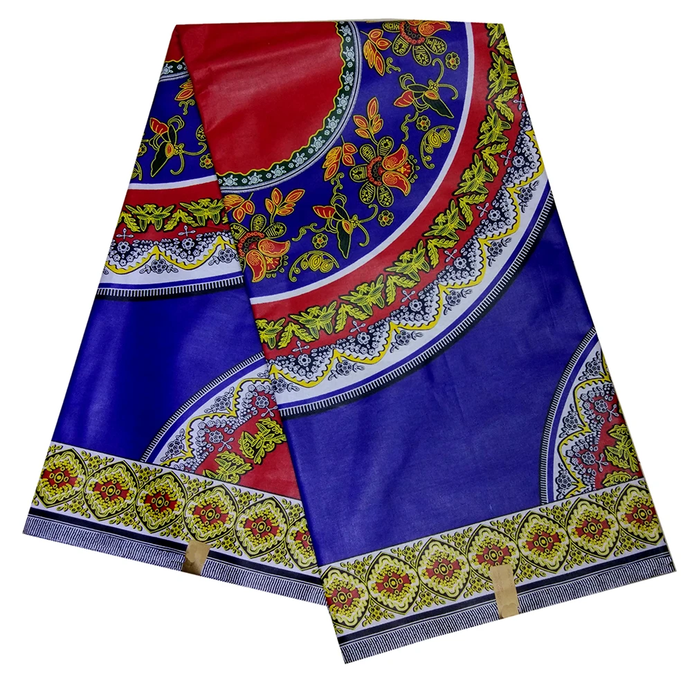 Африканский Дашики традиционный узор печать 100% хлопок швейный материал высокое