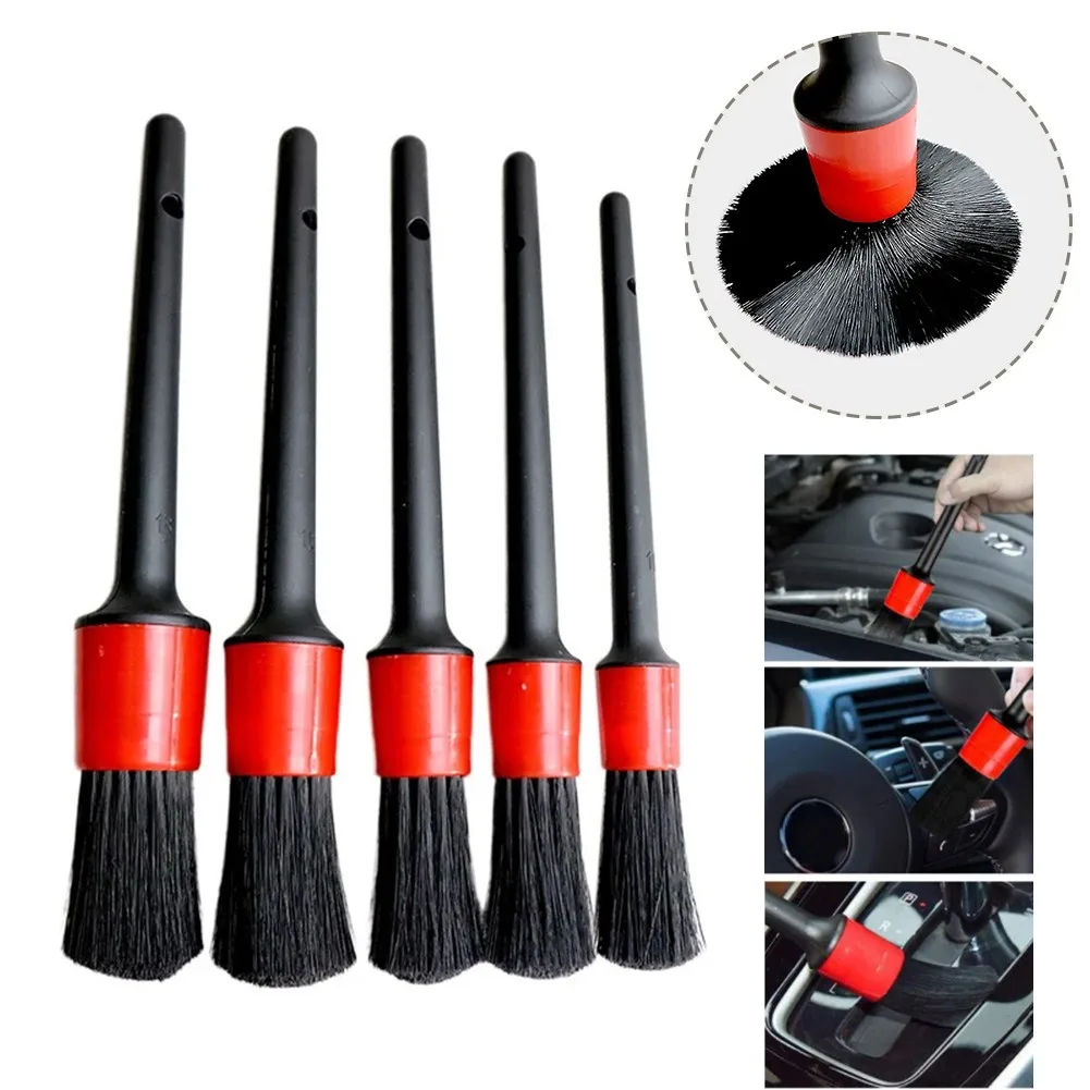 

Car Detailing Brush Auto Cleaning Car Cleaning Detailing Set Dashboard Air Outlet Clean Brush Tools Car Wash Accessories