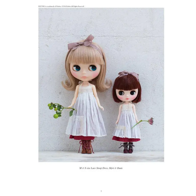 HANON-DOLL SEWING BOOK Blythe Outfit Clothes Patterns | Канцтовары для офиса и дома