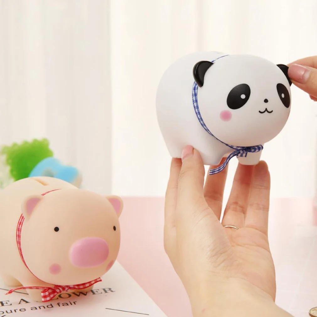 Милая Копилка в виде животного копилка бытовая коробка для денег экономии детей