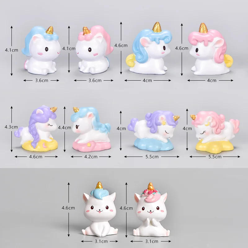 

Cute Mini Cake Decor Unicorn 1 2 3 Unicornion Cake Topper Happy Birthday Party Decor Kids Girls Table Decor Baby Shower