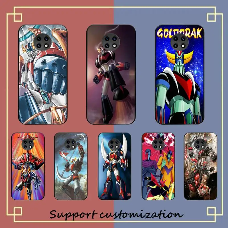 

UFO Robot Grendizer Phone Case For Xiaomi Redmi Note 8A 7 5 Note8pro 8T 9Pro TPU Coque for note 6pro Funda Capa
