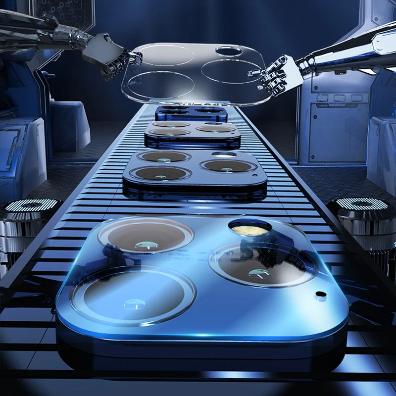 Защита экрана для iPhone 12 Pro Max 100D линзы закаленная пленка встроенное стекло Mini