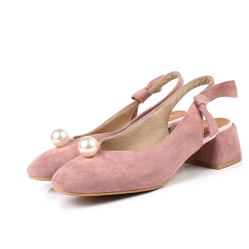 Сандалии женские на высоком каблуке босоножки с жемчугом и узелком бабочкой