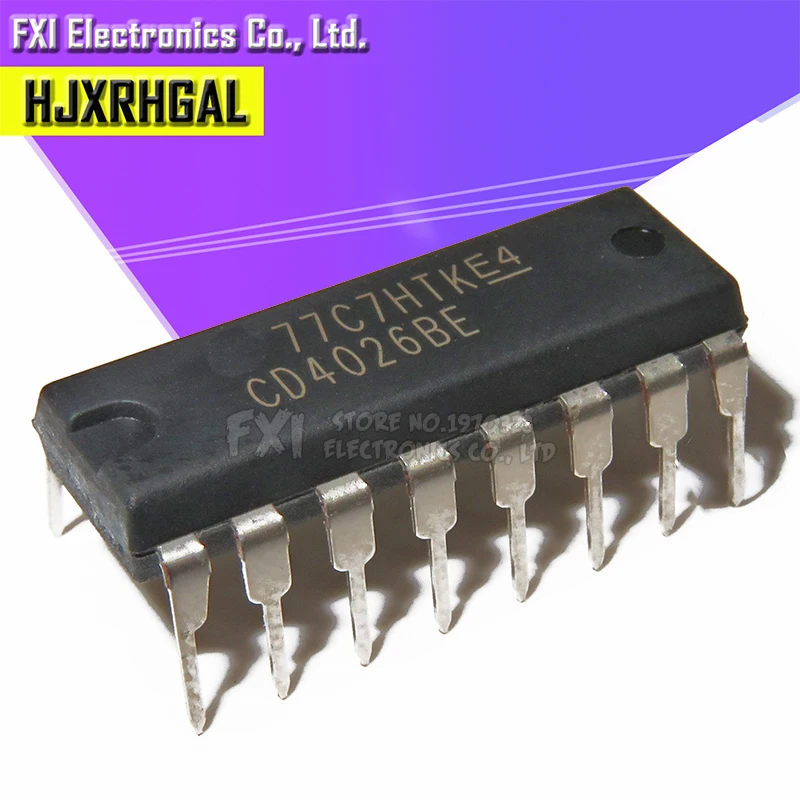 10 шт. CD4026BE CD4026 DIP DIP16 новый оригинальный| |