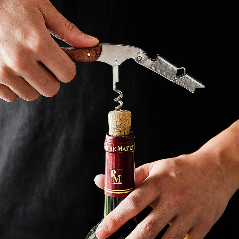 

Многофункциональный Haima открывалка для бутылок бытовой Красное вино нож для гиппокампа креативный винный штопор открывалка для бутылок