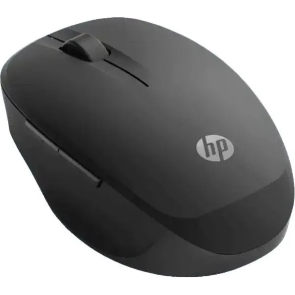 Мышь hp dual mode black mouse черный оптическая беспроводная bt/radio usb (4but) | Компьютеры и офис