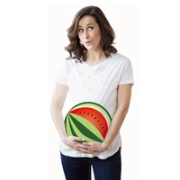 new women pregnant printed pregnant t shirt maternity short sleeve t shirt pregnancy announcement shirt new mom tshirts clothes