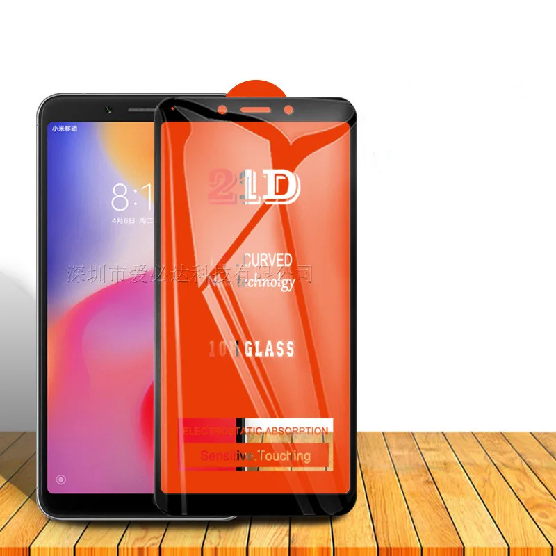 

Закаленное стекло 21D для сотового телефона, полное покрытие, защитная стеклянная пленка для Xiaomi Redmi 3, 3S, 4A, 4X, 5, 6, 6A, 6Pro, 7, 7A, 7Pro, 8