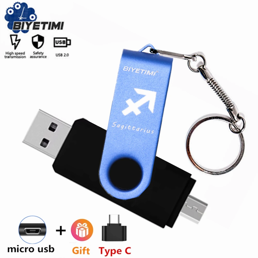 USB-флеш-накопитель Biyetimi 128 ГБ 16 32 8 64 созвездия иконы карта памяти u-диск 2 0 для ПК |