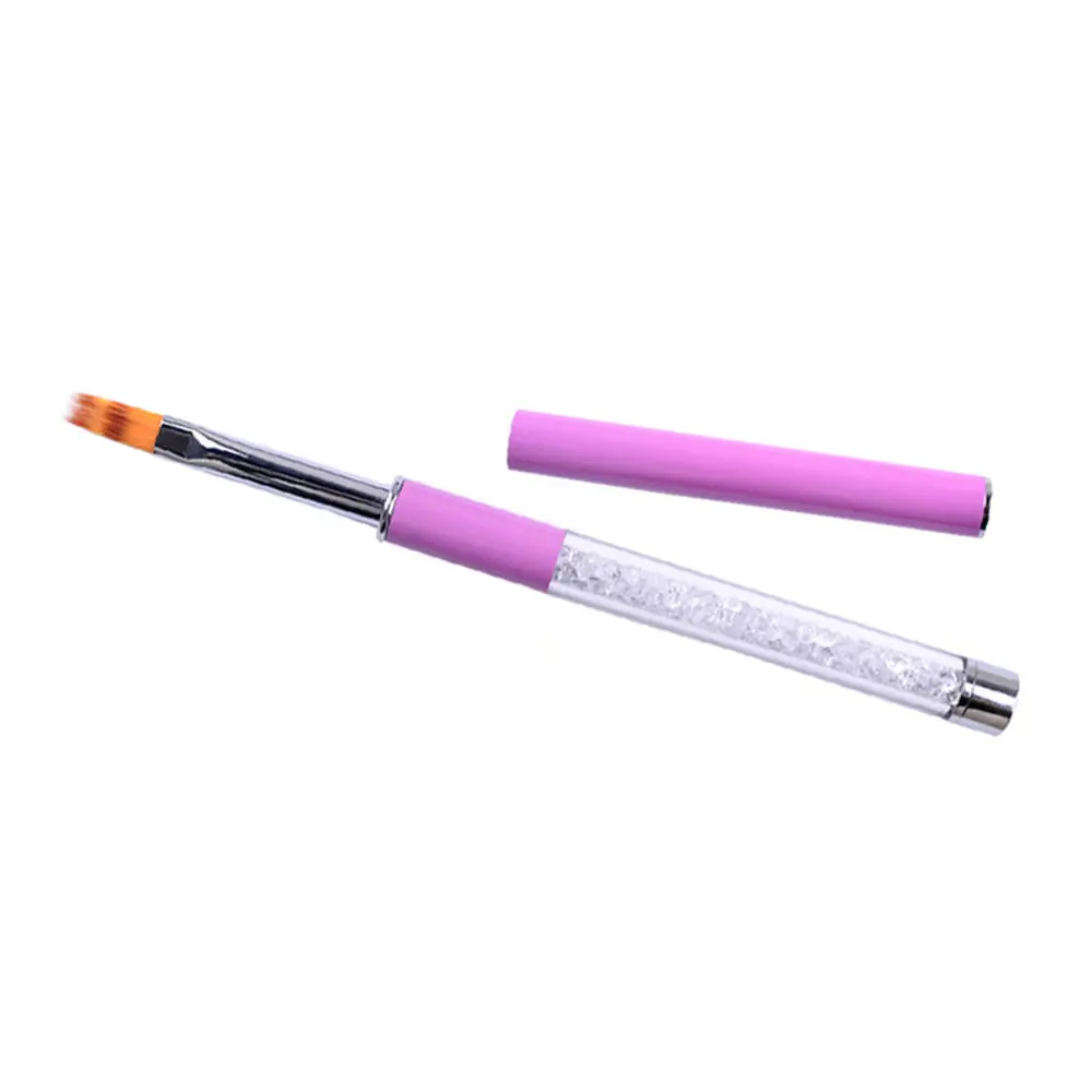 2 шт. стразы для дизайна ногтей плоская кисть гель кристальная раскраска набор