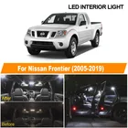 Белый Автомобильные светодиодные лампы внутренний купол потолочный светильник комплект для Nissan Frontier 2005 2006 2007 2008 2009 2010-2017 2018 2019