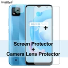 Защита экрана для Realme C11 2021 стекло C20A C21 C20 HD защитное Закаленное стекло Защитная пленка для камеры телефона Realme C20