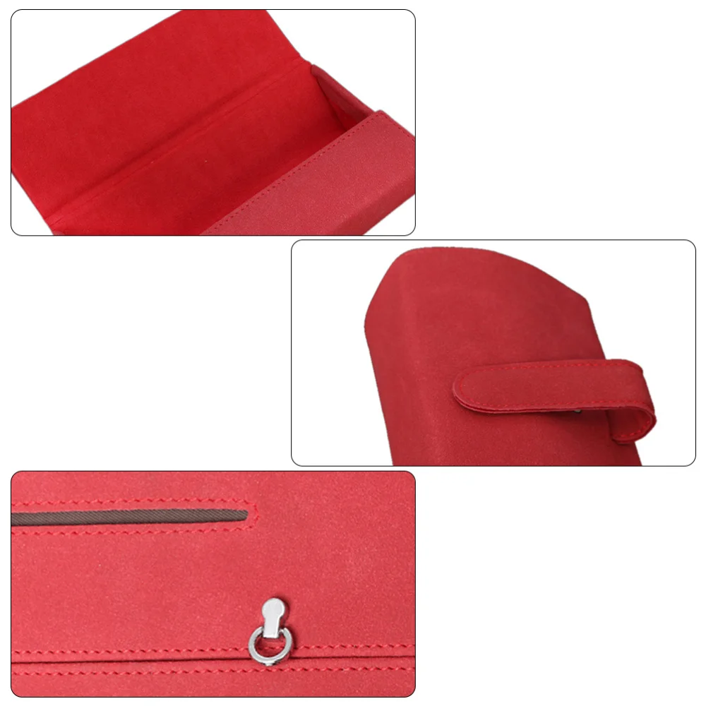 

1pc Automobile Glasses Case On-board Sunshade Multi-function Bag Car Visor Storage Bag for Car Vehicle (Black)