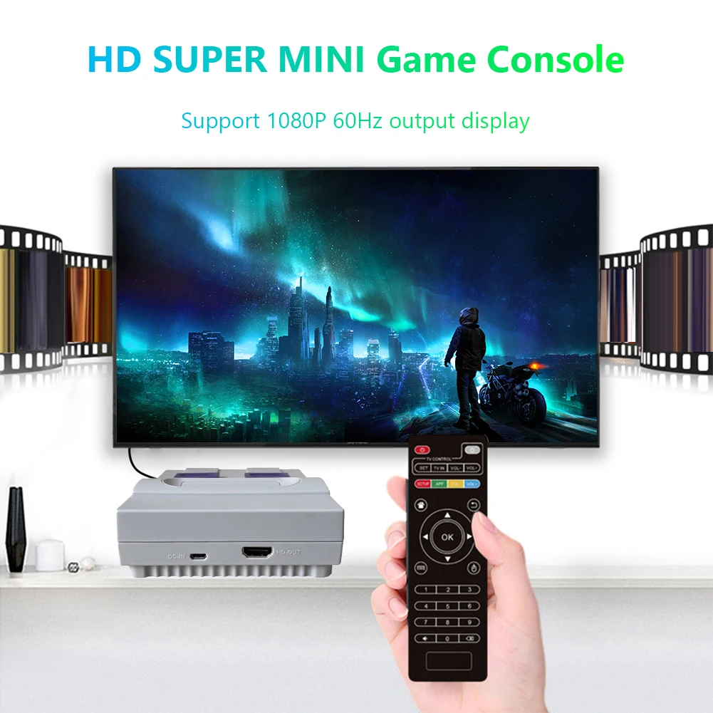 Игровая консоль беспроводные мини-игры HD портативная игровая ретро классический