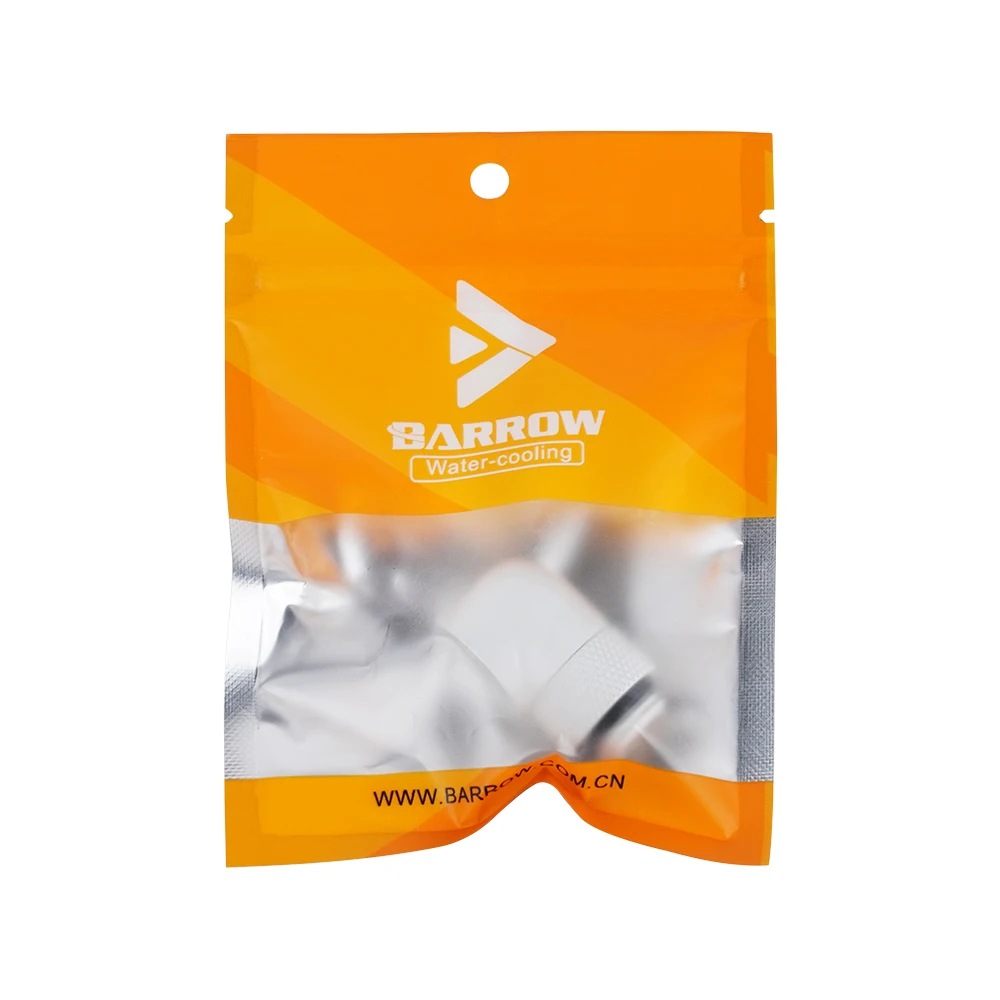 Колено Barrow золотистого черного белого серебристого цветов Резьба G1/4 дюйма 90