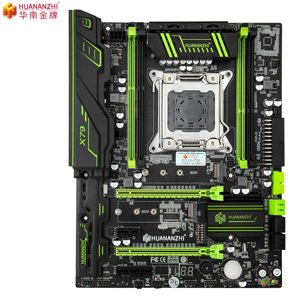 Материнская плата HUANANZHI X79 atx + процессор Intel XEON E5 2689 DDR3 3 0 МГц|Материнские платы| |