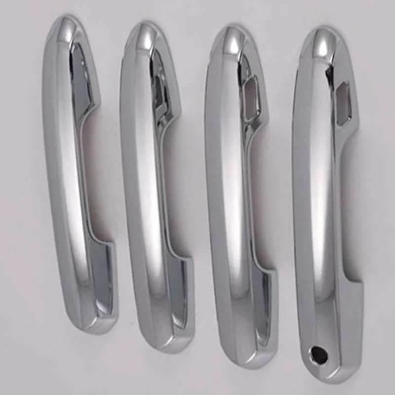 Для Toyota Rav4 2019 2020 украшения аксессуары серебро Abs дверная ручка крышка с умным