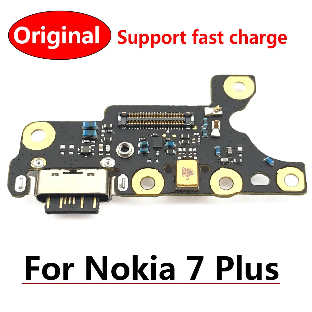 Nokia 7 Plus Charging Connector Board Original Nokia 7 Plus Charging Board - Mobile Phone Flex Cables - Aliexpress