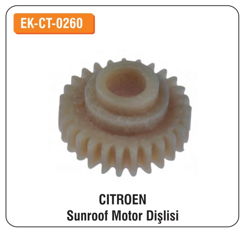 

ALTEC для Citroen Sunroof Motor Gear EK-CT-0260