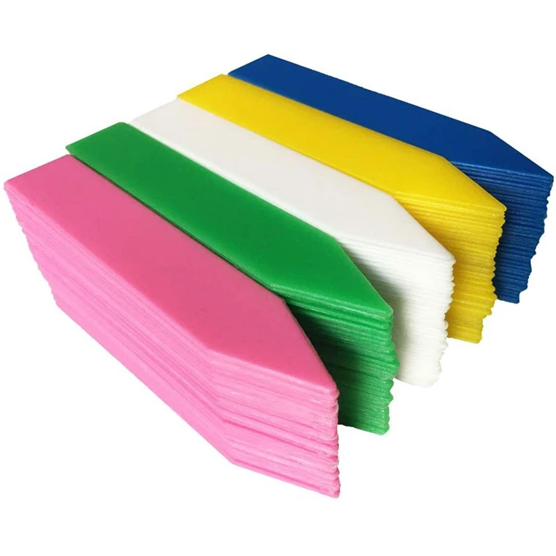 500 шт. толстые ярлыки для растений и травы этикетка Пластик овощей фруктов на