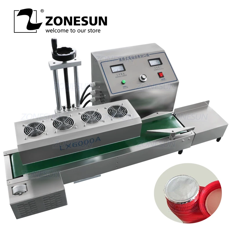 ZONESUN DL-1800 Настольный Нержавеющая сталь непрерывный индукционный запаиватель