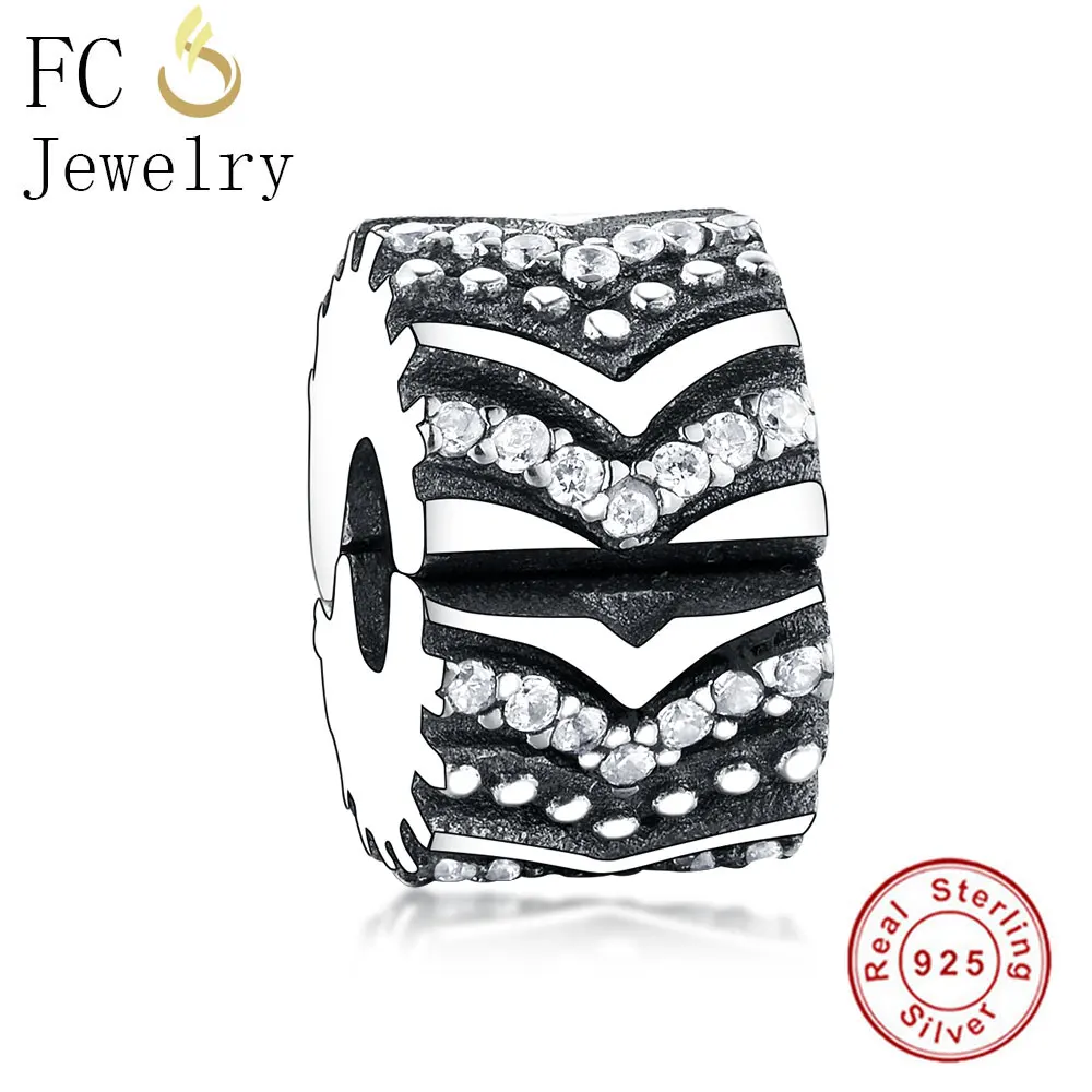 FC Jewelry Fit оригинальный бренд браслет с подвесками женская серебряная дуга