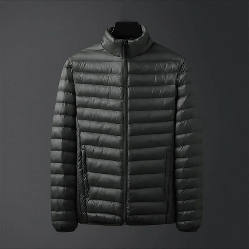 Ветровка осенний кардиган Мужская винтажная Повседневная парка мужская зимняя