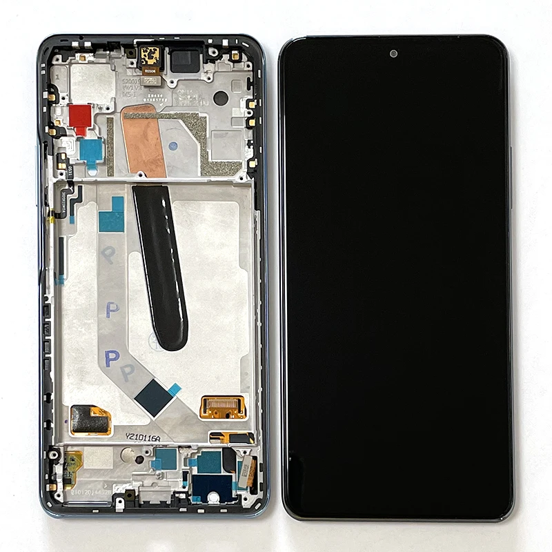 Pantalla LCD Original de 6,67 pulgadas para Xiaomi Poco F3 M2012K11AG, marco de pantalla, digitalizador de Panel t&aacute;ctil para Xiaomi 11i Mi11i Mi 11i-0