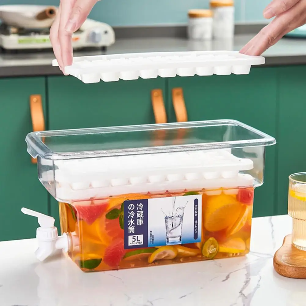 Большой кувшин для холодной воды 5 л|Бутылки воды| |