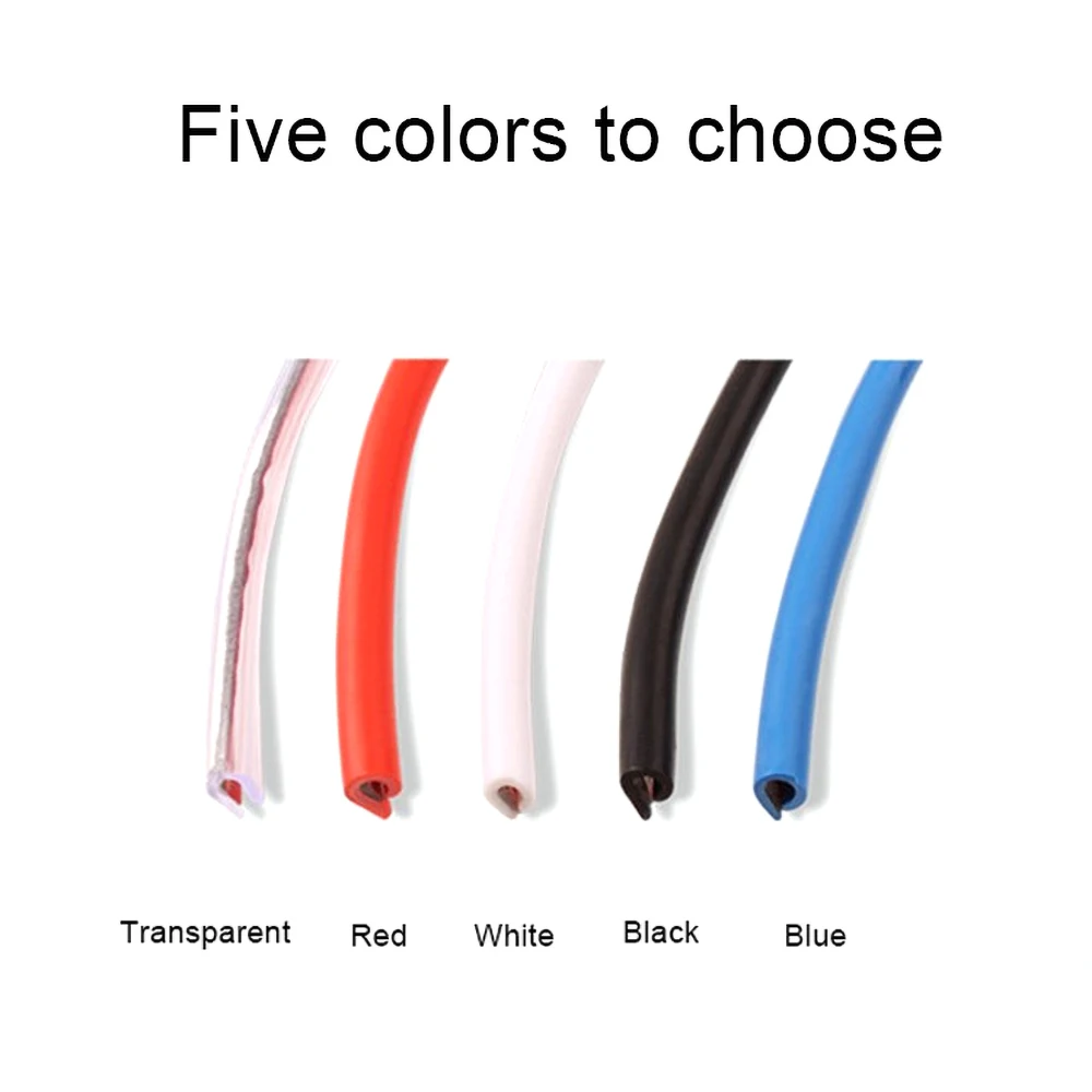 Автомобильные ленты типа U 5 м/8 м уплотнительная лента для защиты от царапин