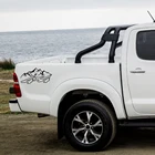 Автомобильные наклейки левый и правый 4x4 Маунтин внедорожник Наклейка Виниловые наклейки для пикапа и грузовика Приключения грязи автомобиль наклейка