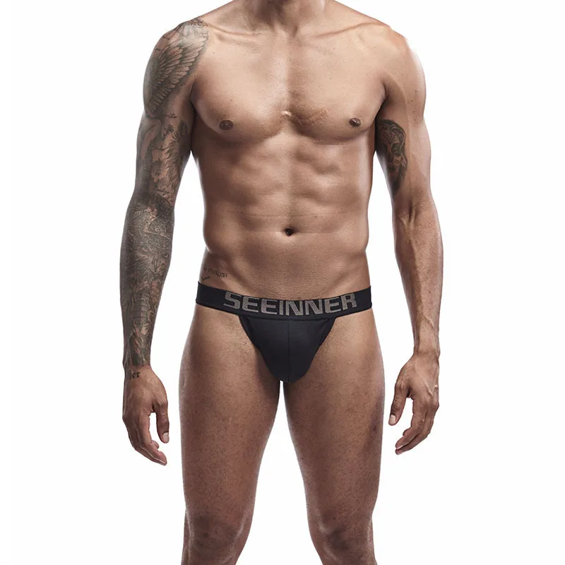 Мужское нижнее белье seeinside пикантное с заниженной талией трусы высокой посадкой
