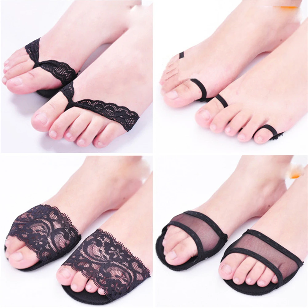 1 Pair Insole Pad Inserts Fore Foot Care Protector Insoles Breathable Anti-slip for High Heel Shoe New Girls Lady Insoles